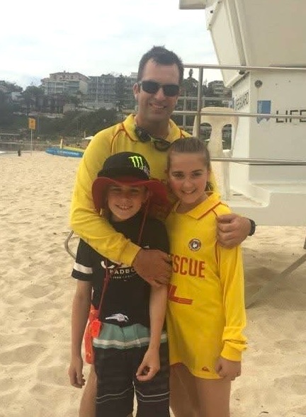 Open water swimming at Bondi to Bronte